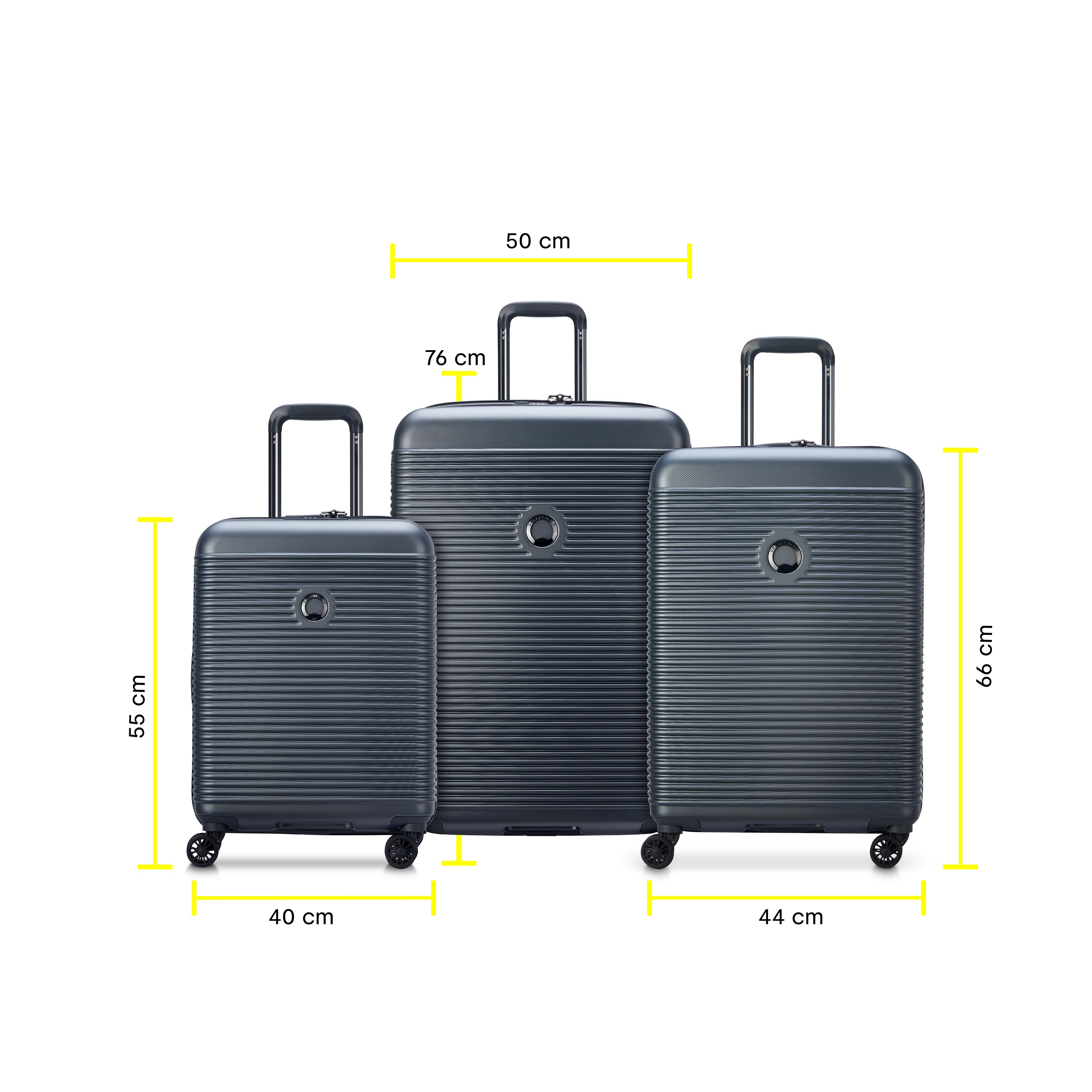 FREESTYLE - Set 3 Valises (L-76cm) (M-66cm) (S-55cm) - Image 25